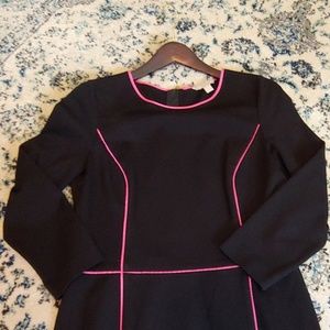 Black and Pink Banana Republic cocktail dress, 8i